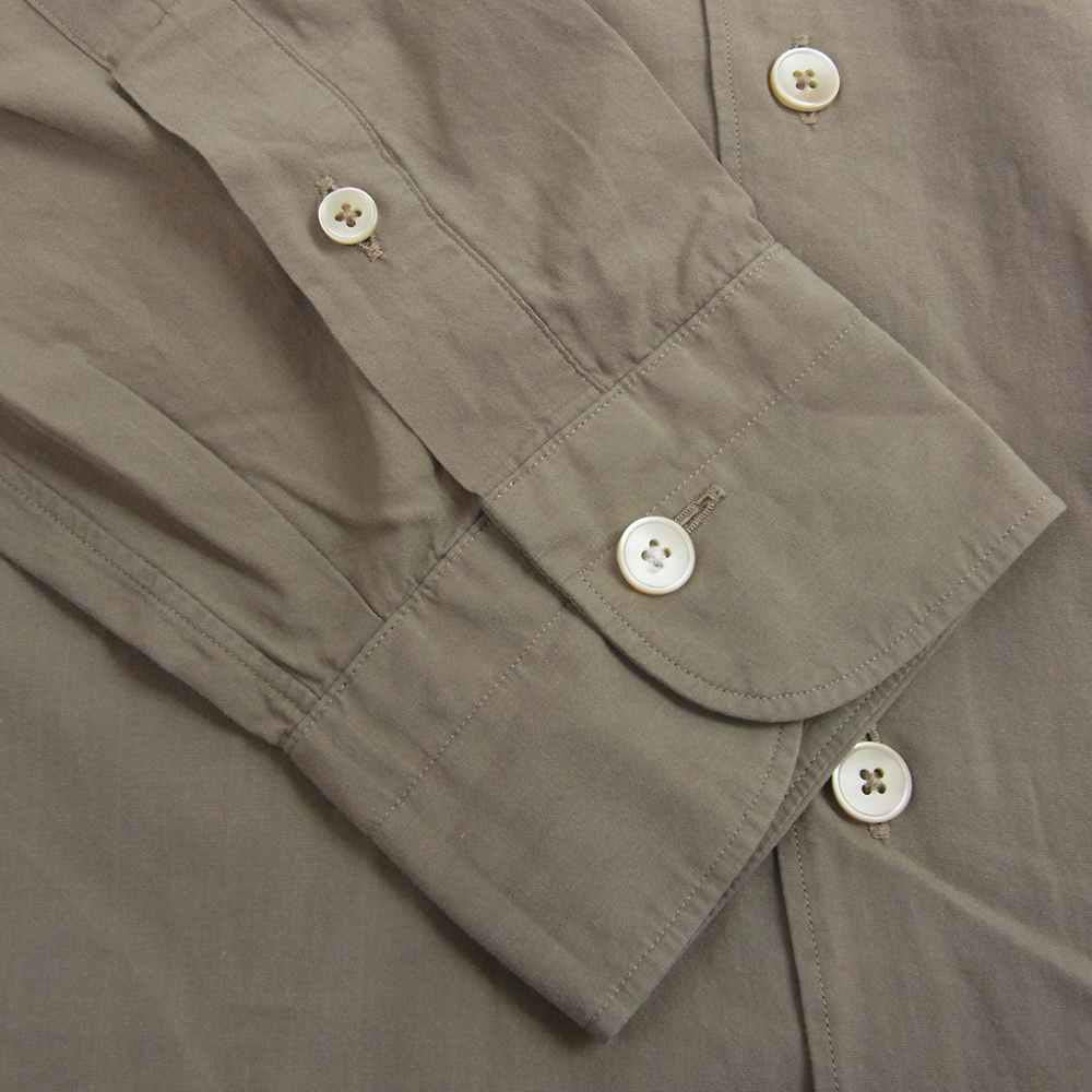 COMOLI コモリ 20AW S03-02018 knot ノット 別注 コモリシャツ  ブラウン系 3【中古】