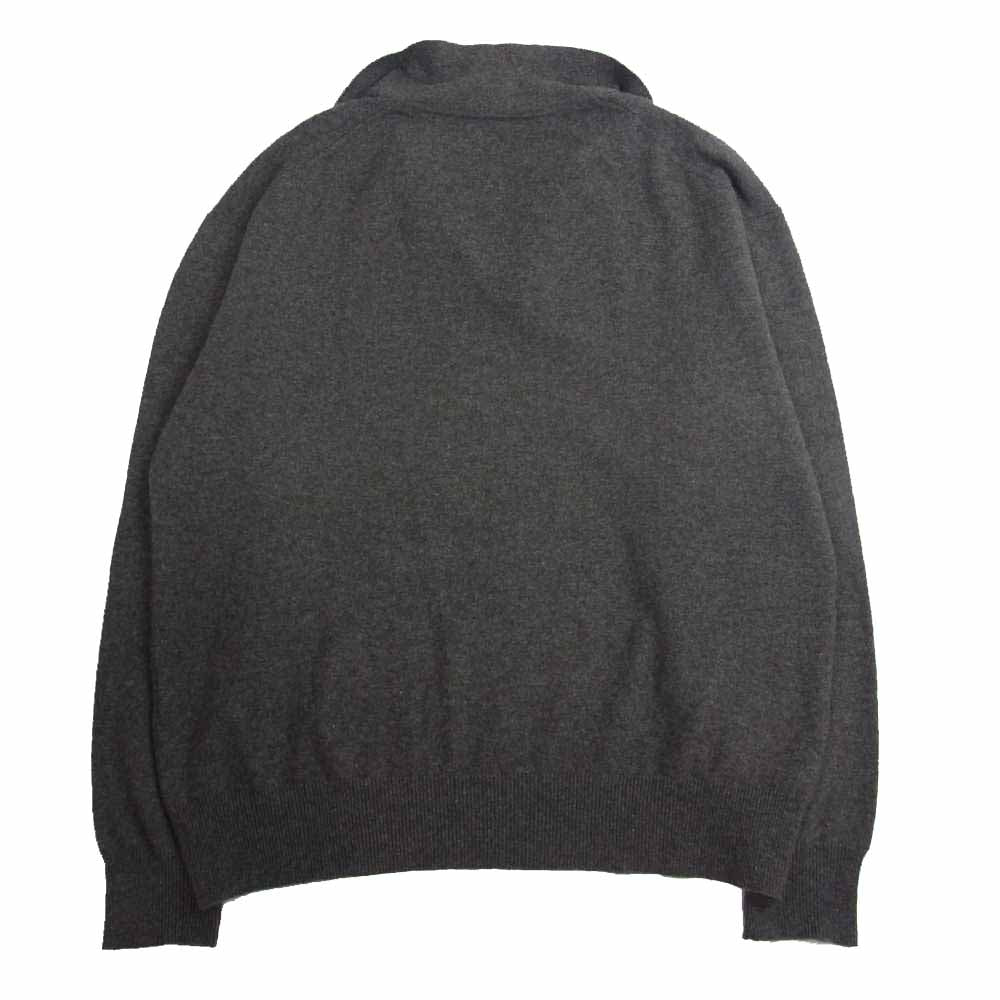 COMOLI コモリ 19AW Q03-06006 カシミヤ スキッパー ニット セーター