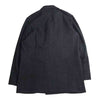 COMOLI コモリ 19AW Q03-04016 ウール シルク ダブル チェスターコート テーラードジャケット ブラック系 1【中古】