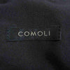 COMOLI コモリ 19AW Q03-04016 ウール シルク ダブル チェスターコート テーラードジャケット ブラック系 1【中古】