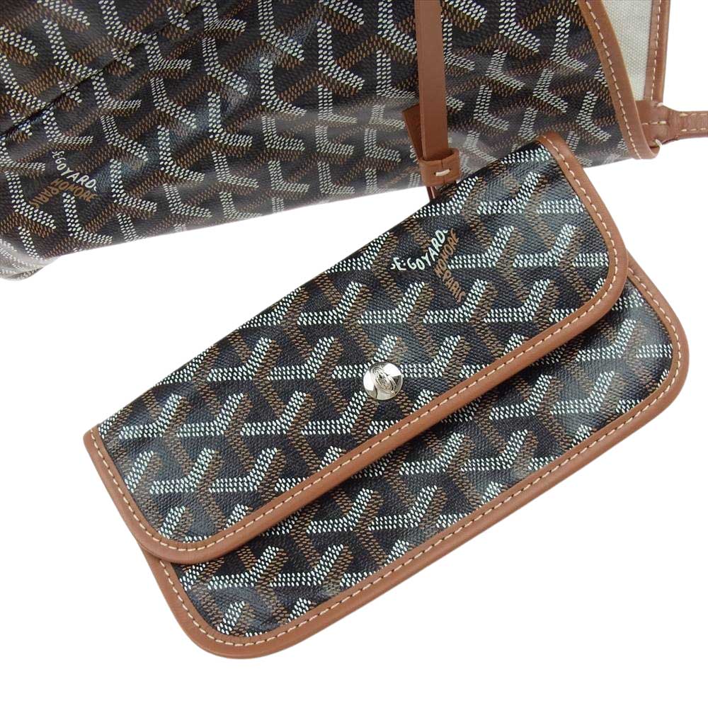 GOYARD ゴヤール サンルイPM PVC コーティングキャンバス バッグ マルチカラー系【美品】【中古】