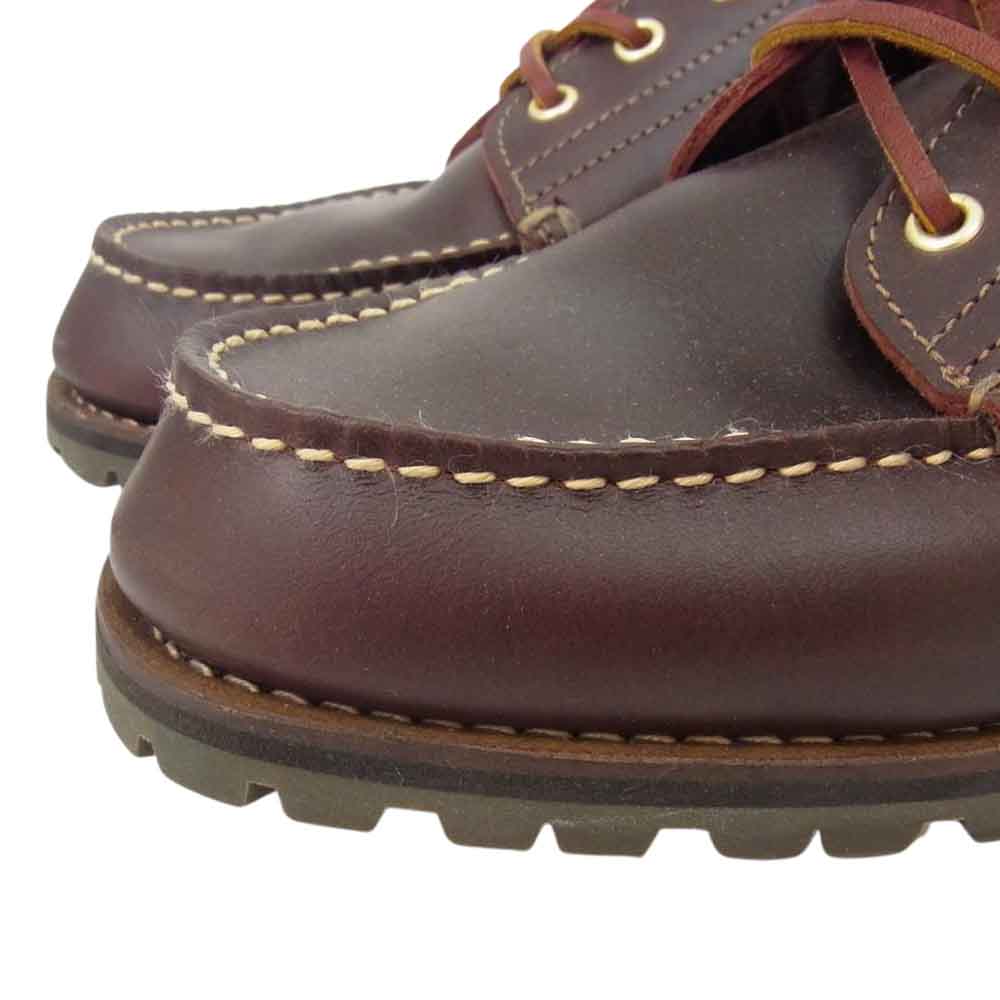 Danner ダナー D216900 RUGGED 3EYE CS ラギッド 3アイ CS デッキシューズ ブラウン系 9【中古】