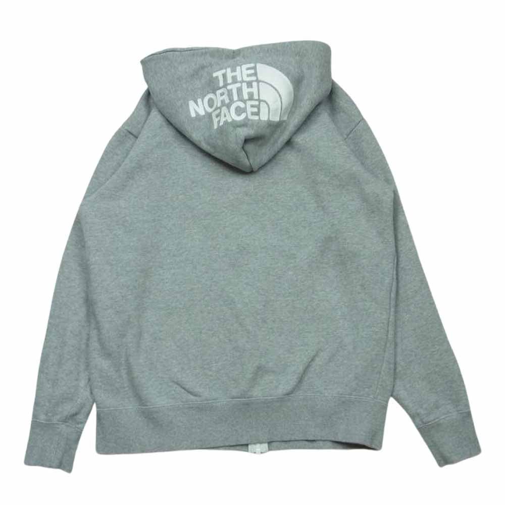THE NORTH FACE ノースフェイス  NT62130 Rearview Full Zip Hoodie リアビュー フル ジップ フーディ グレー グレー系 L【中古】