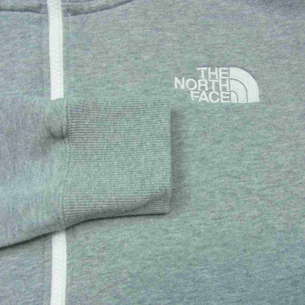 THE NORTH FACE ノースフェイス  NT62130 Rearview Full Zip Hoodie リアビュー フル ジップ フーディ グレー グレー系 L【中古】