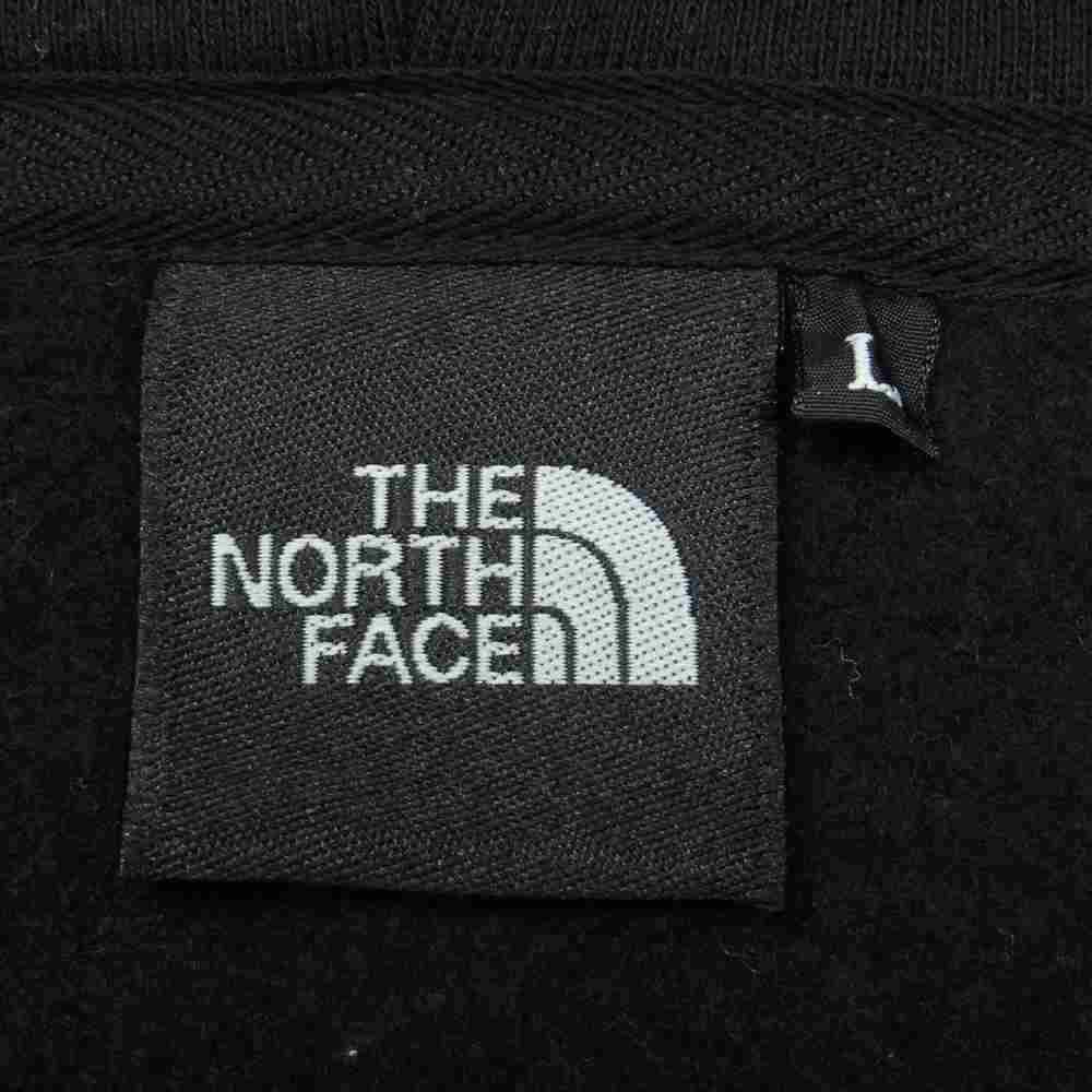 THE NORTH FACE ノースフェイス NT62130 Rearview Full Zip Hoodie リアビュー フル ジップ フーディ ブラック ブラック系 L【中古】