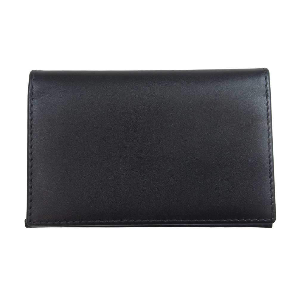 Ettinger エッティンガー VISITING CARD CASE ヴィズィティング カード ケース ブラック系【美品】【中古】