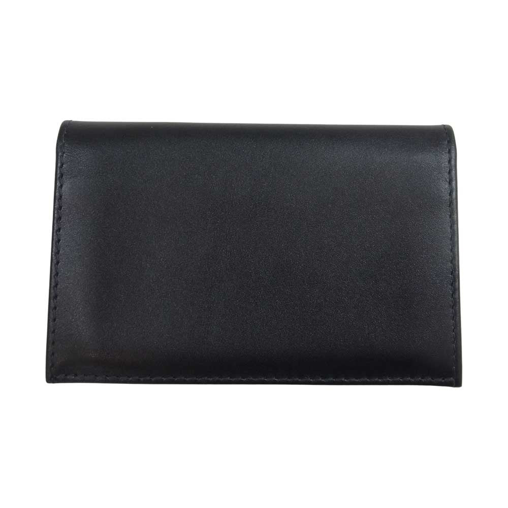 Ettinger エッティンガー VISITING CARD CASE ヴィズィティング カード ケース ブラック系【美品】【中古】