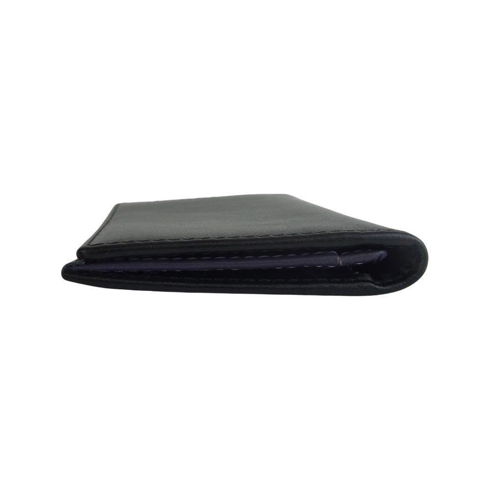 Ettinger エッティンガー VISITING CARD CASE ヴィズィティング カード ケース ブラック系【美品】【中古】