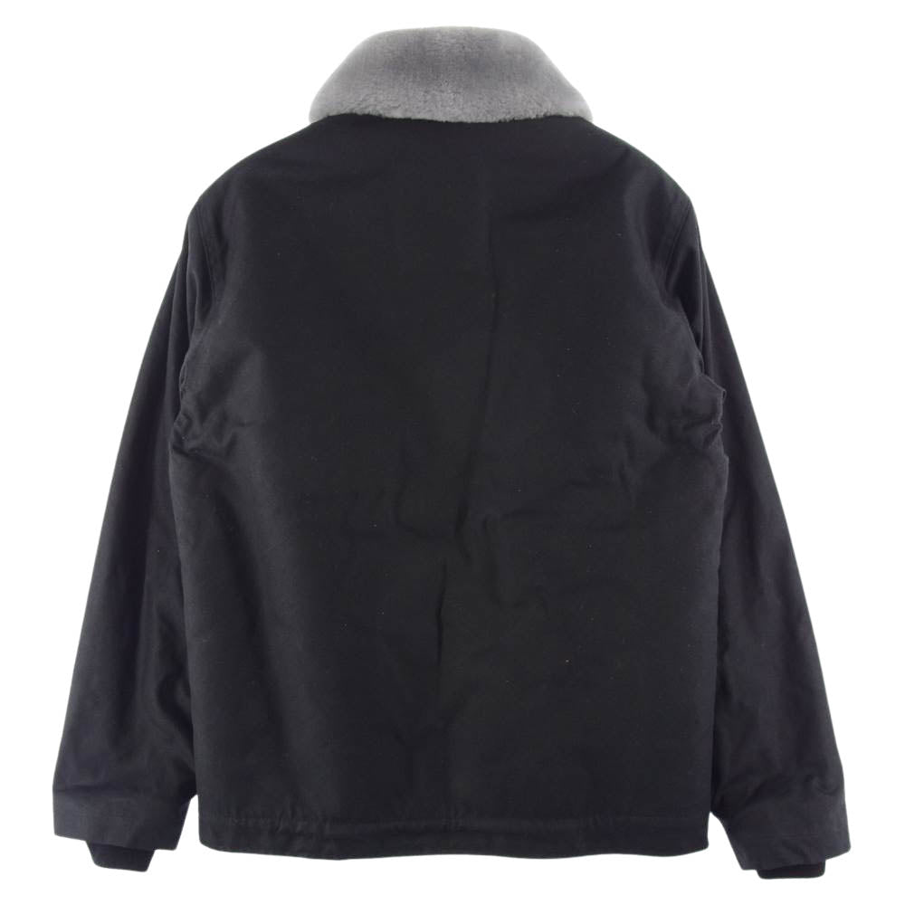 WESCO ウエスコ × Dehen ディーエン  N-1 JACKET ワックス オイルド コットン デッキ ジャケット ブラック系 M【美品】【中古】