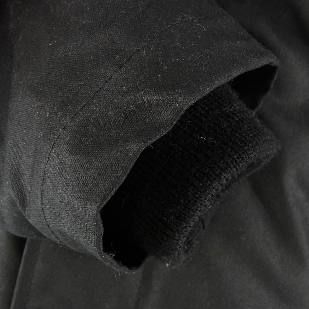 WESCO ウエスコ × Dehen ディーエン  N-1 JACKET ワックス オイルド コットン デッキ ジャケット ブラック系 M【美品】【中古】