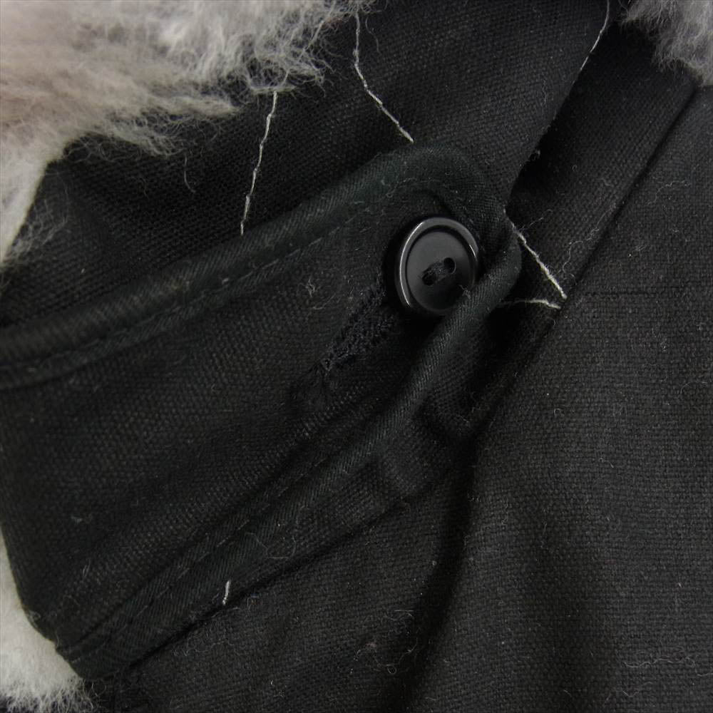 WESCO ウエスコ × Dehen ディーエン  N-1 JACKET ワックス オイルド コットン デッキ ジャケット ブラック系 M【美品】【中古】