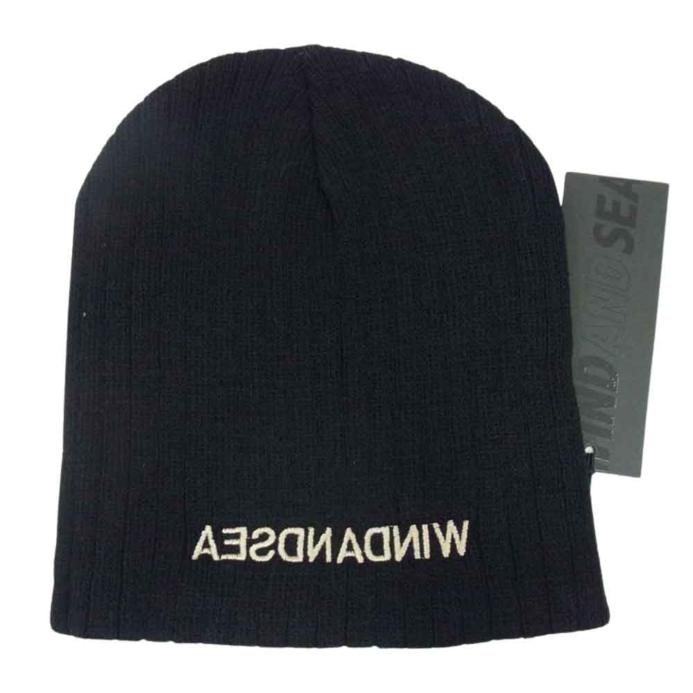 WIND AND SEA ウィンダンシー 20AW WDS-20A-GD-02 WDS CABLE BEANIE ケーブル ビーニー ブラック ブラック系【中古】