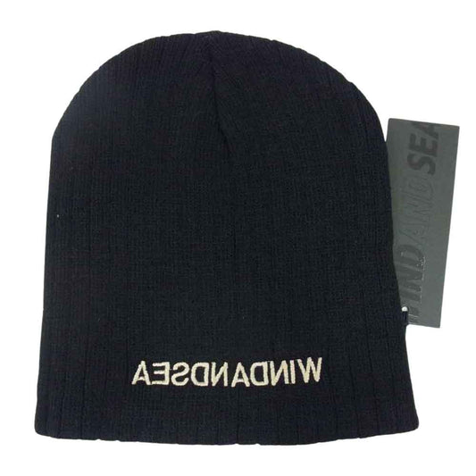 WIND AND SEA ウィンダンシー 20AW WDS-20A-GD-02 WDS CABLE BEANIE ケーブル ビーニー ブラック ブラック系【中古】