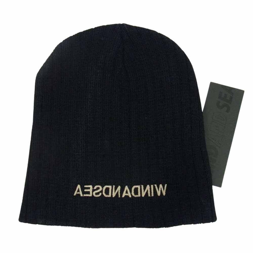WIND AND SEA ウィンダンシー 20AW WDS-20A-GD-02 WDS CABLE BEANIE ケーブル ビーニー ブラック ブラック系【中古】