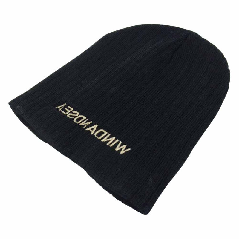WIND AND SEA ウィンダンシー 20AW WDS-20A-GD-02 WDS CABLE BEANIE ケーブル ビーニー ブラック ブラック系【中古】