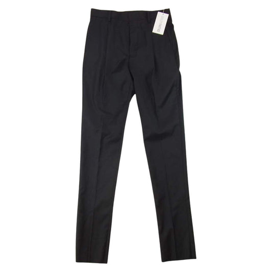 WACKO MARIA ワコマリア 19AW 19FWE-WMP-TR01 PLEATED TROUSERS プリーツ トラウザーズ パンツ ブラック ブラック系 S【美品】【中古】