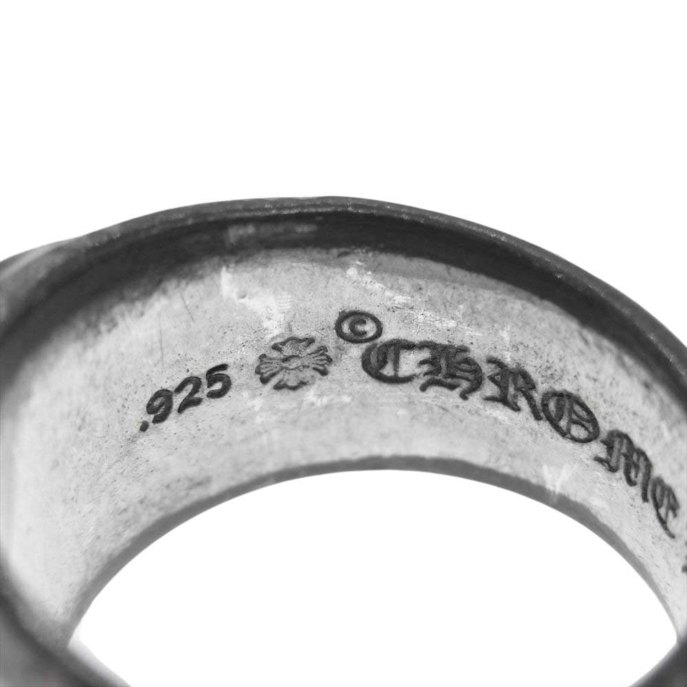 CHROME HEARTS クロムハーツ（原本無） フレアニー シングル リング シルバー系 16号【中古】