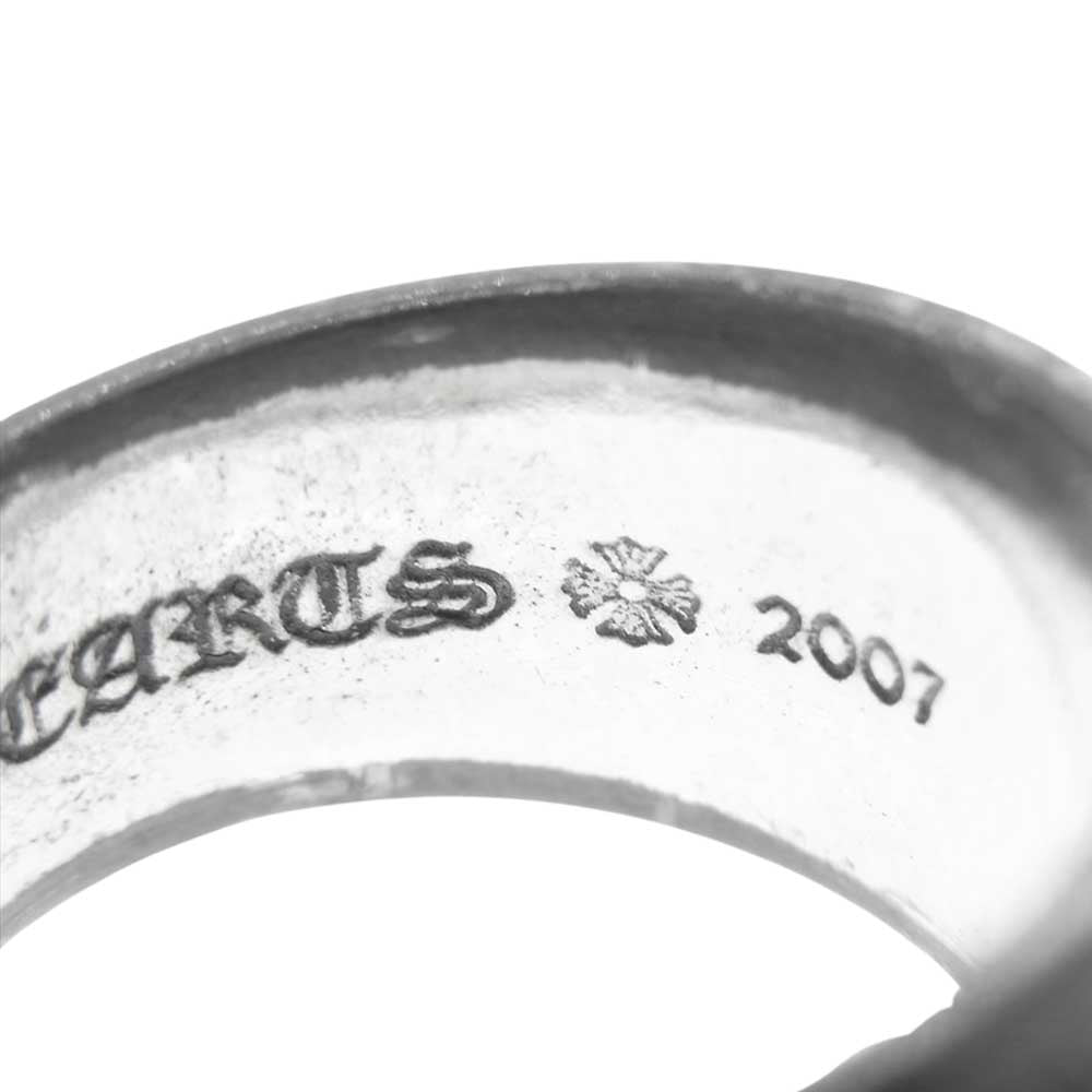 CHROME HEARTS クロムハーツ（原本無） フレアニー シングル リング シルバー系 16号【中古】