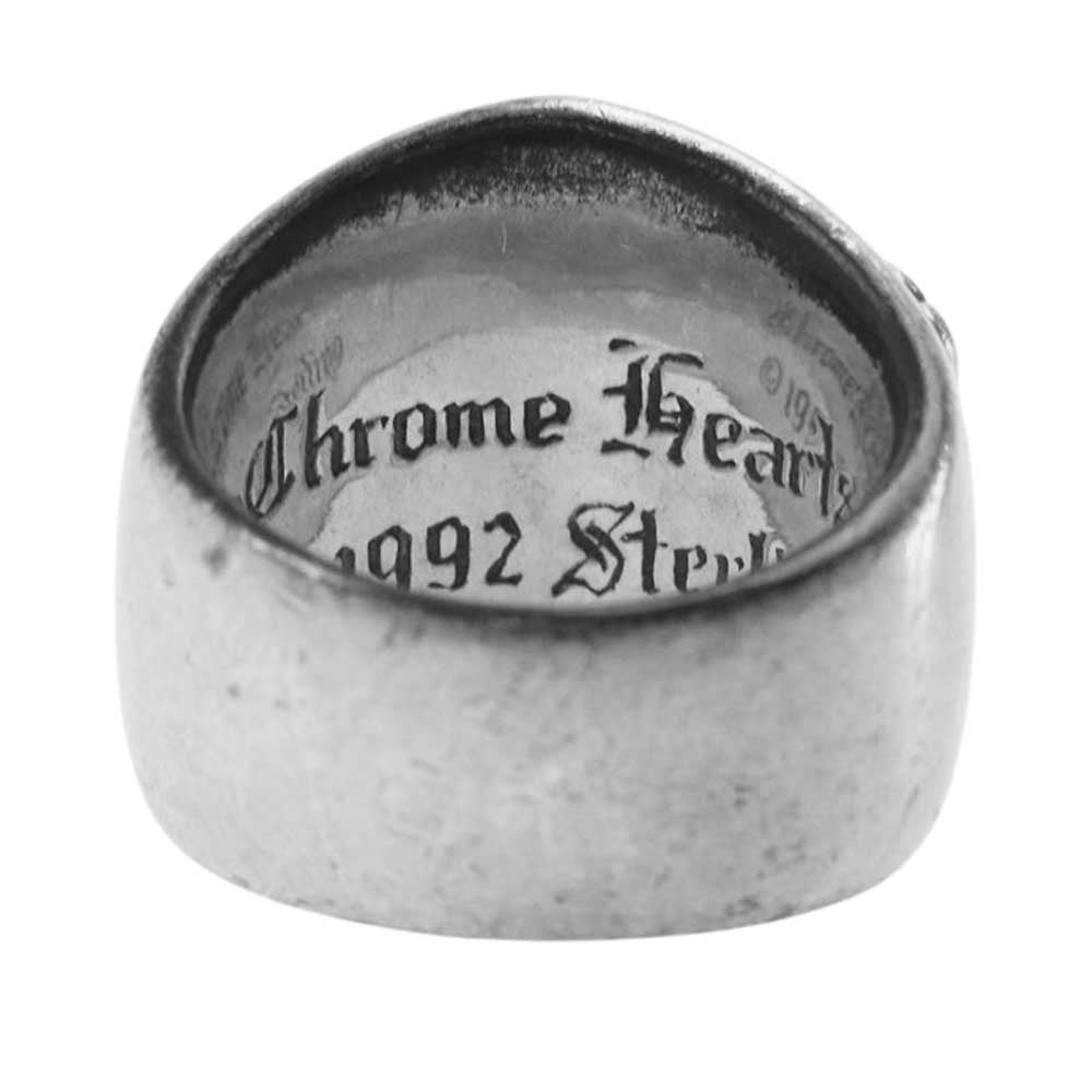 CHROME HEARTS クロムハーツ（原本無） KEEPER RING キーパー リング シルバー系 16号【中古】