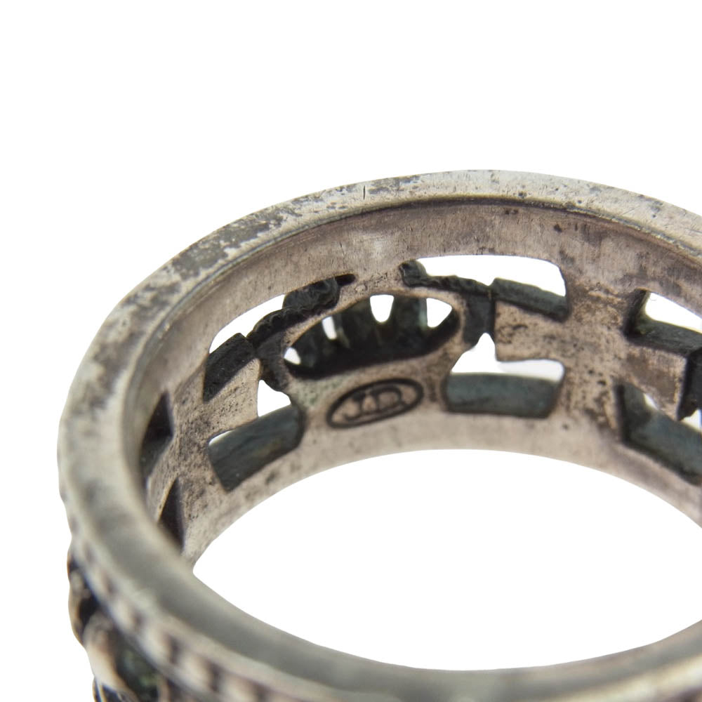 Justin Davis ジャスティンデイビス SRJ175 MEDIEVAL WEDDING BAND メディバル ウェディング バンド リング シルバー系【中古】