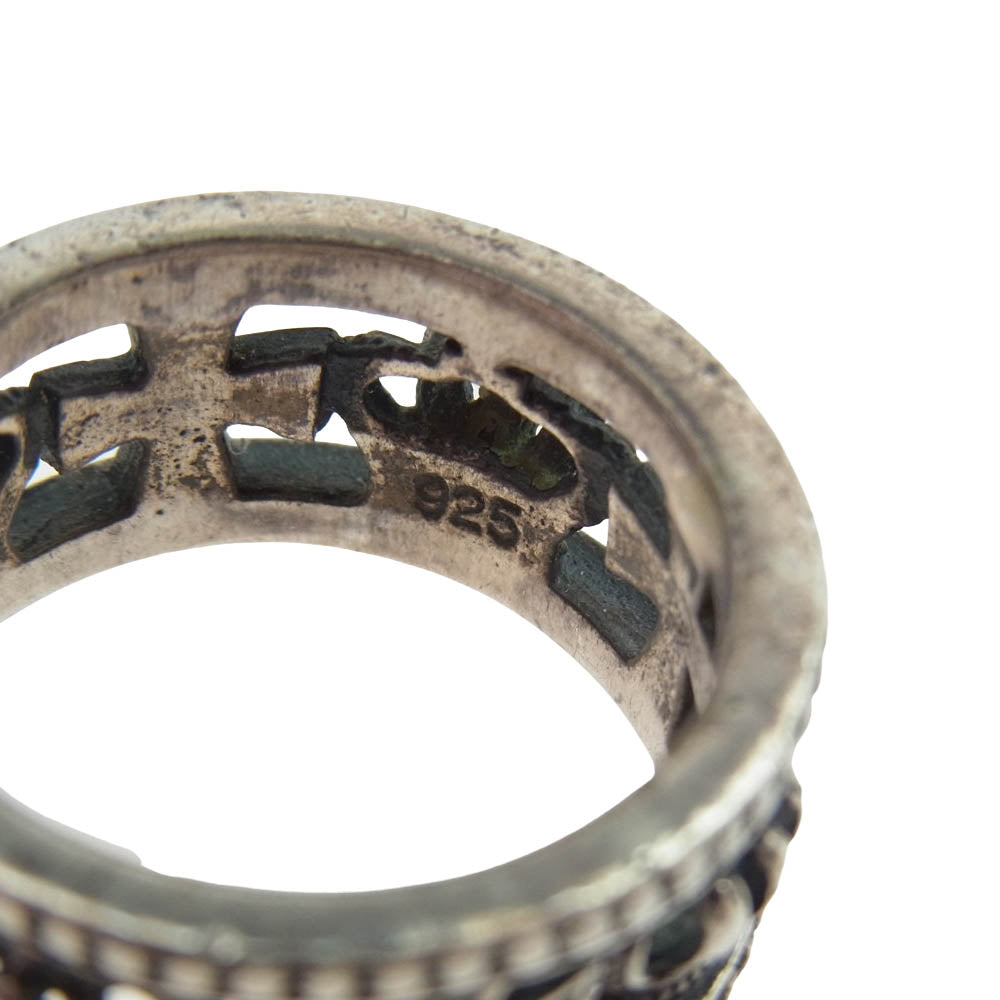 Justin Davis ジャスティンデイビス SRJ175 MEDIEVAL WEDDING BAND メディバル ウェディング バンド リング シルバー系【中古】