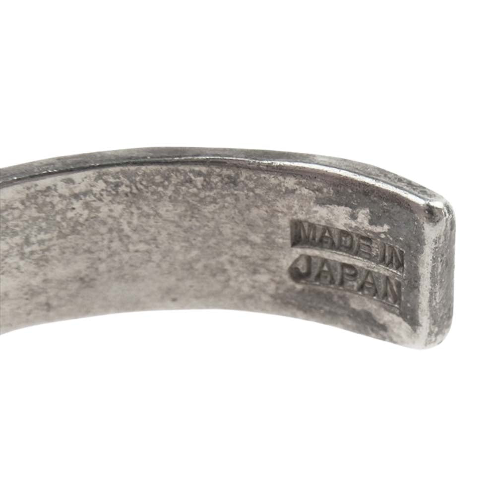 ARIZONA FREEDOM アリゾナフリーダム B-14a 金サンダーバード タタキ プレート バングル シルバー系【中古】