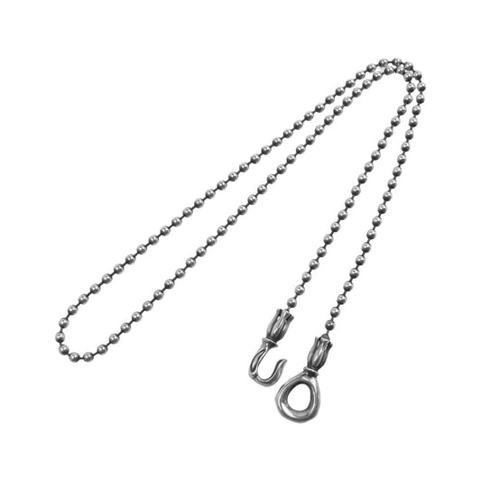 LONE ONES ロンワンズ メイティングフライト MFフック ボールチェーン M ミディアム ネックレス シルバー系【中古】