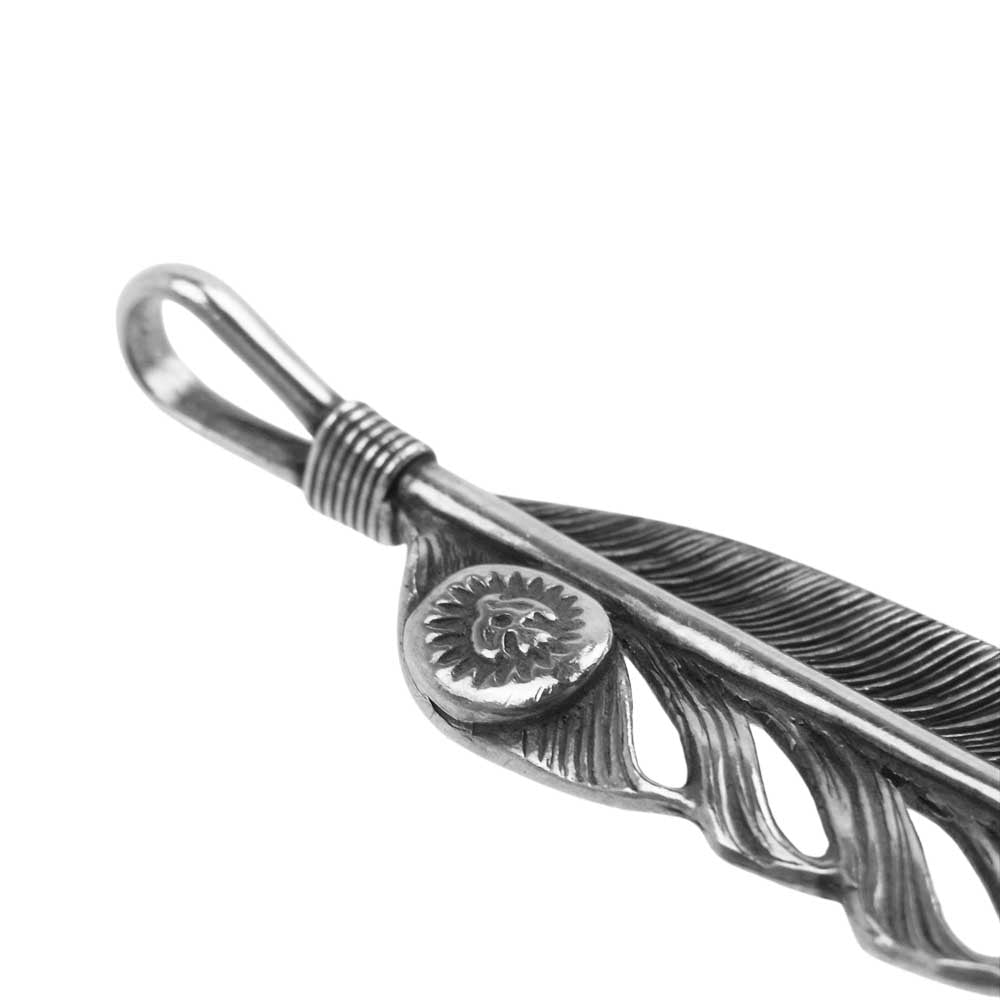 WINGROCK ウィングロック SV プレーン フェザー ペンダントトップ シルバー系【中古】