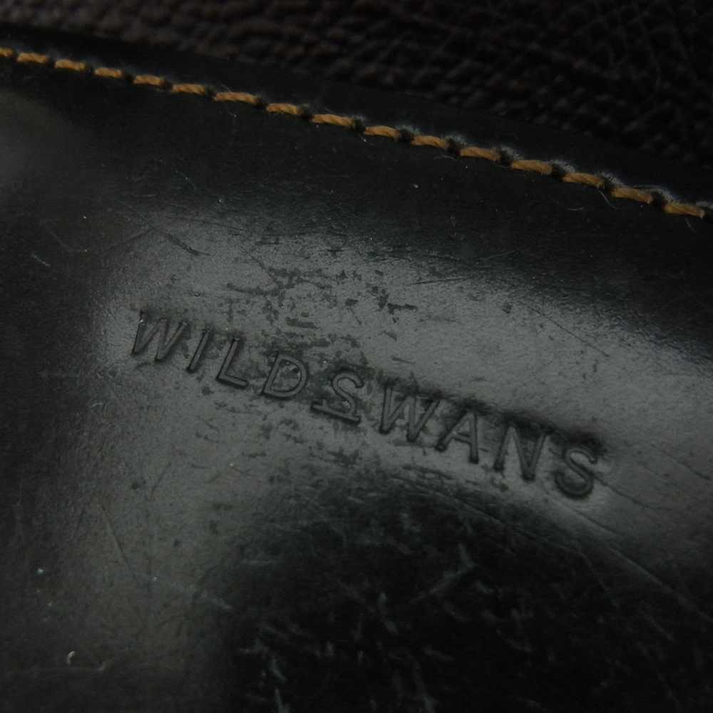 WILDSWANS ワイルドスワンズ BYRNE バーン レザー ウォレット ブラック系【中古】