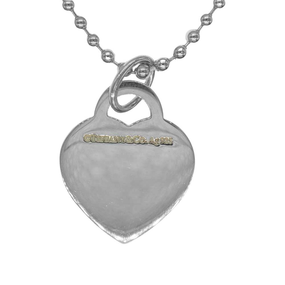 Supreme シュプリーム 21AW TIFFANY&Co. Return to Tiffany Heart Tag Pendant リターントゥーティファニー ハートタグ ペンダント ネックレス シルバー系【中古】