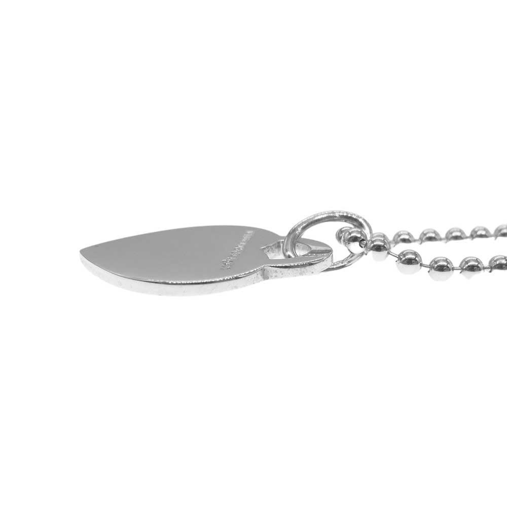 Supreme シュプリーム 21AW TIFFANY&Co. Return to Tiffany Heart Tag Pendant リターントゥーティファニー ハートタグ ペンダント ネックレス シルバー系【中古】