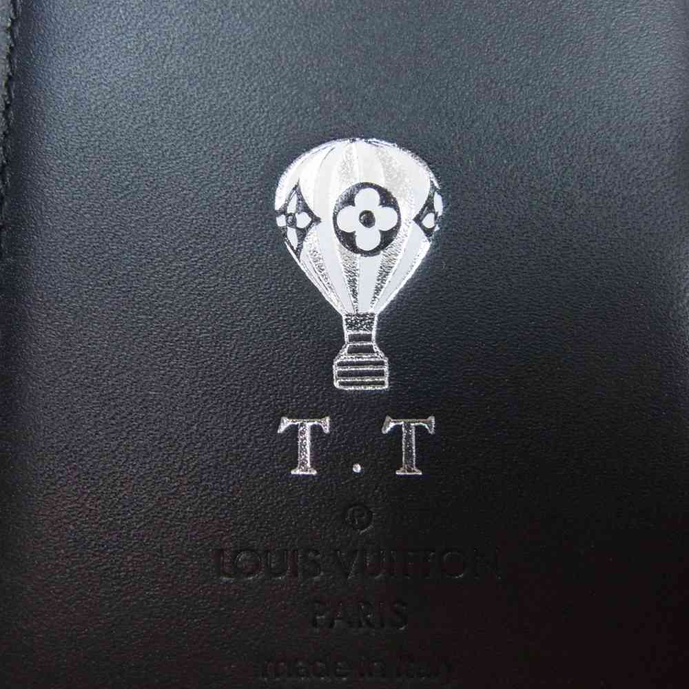 LOUIS VUITTON ルイ・ヴィトン M61912 モノグラム ポルトフォイユ チェリーウッド コンパクト 三つ折り 財布 ブラウン系 ブラック系【中古】