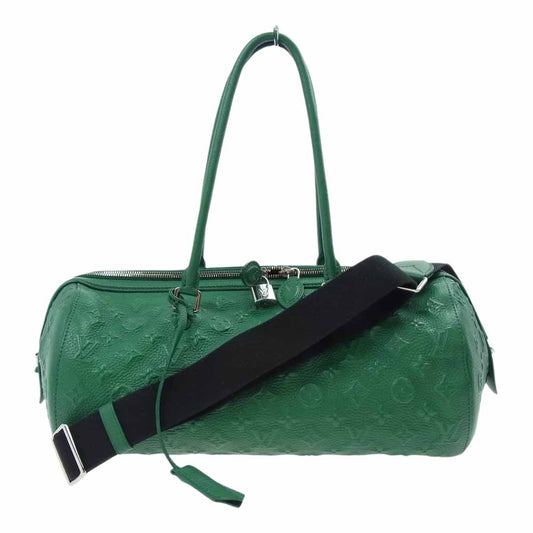 LOUIS VUITTON ルイ・ヴィトン M40736 モノグラム レヴェラション ネオパピヨン GM ヴェール グリーン系【中古】