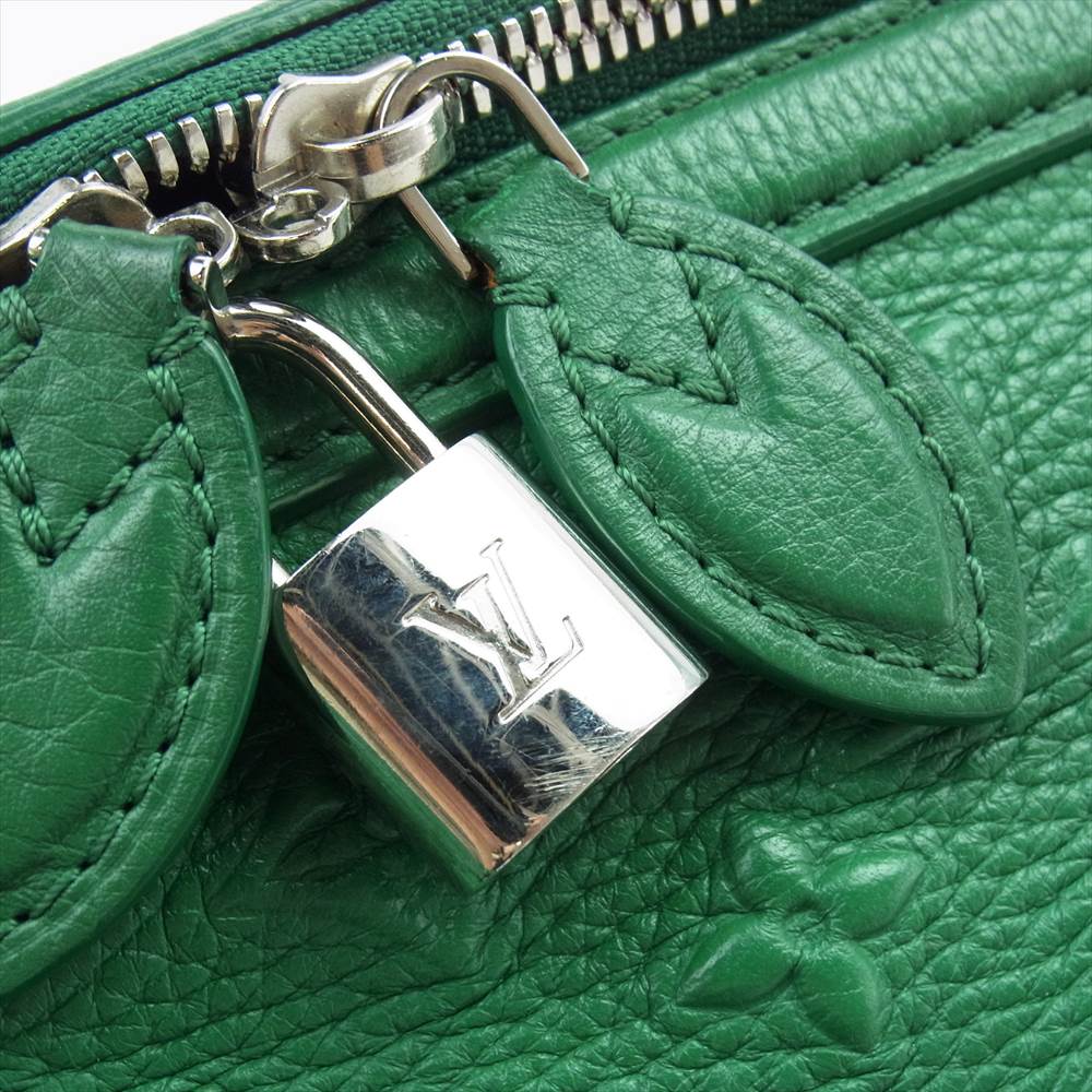LOUIS VUITTON ルイ・ヴィトン M40736 モノグラム レヴェラション ネオパピヨン GM ヴェール グリーン系【中古】