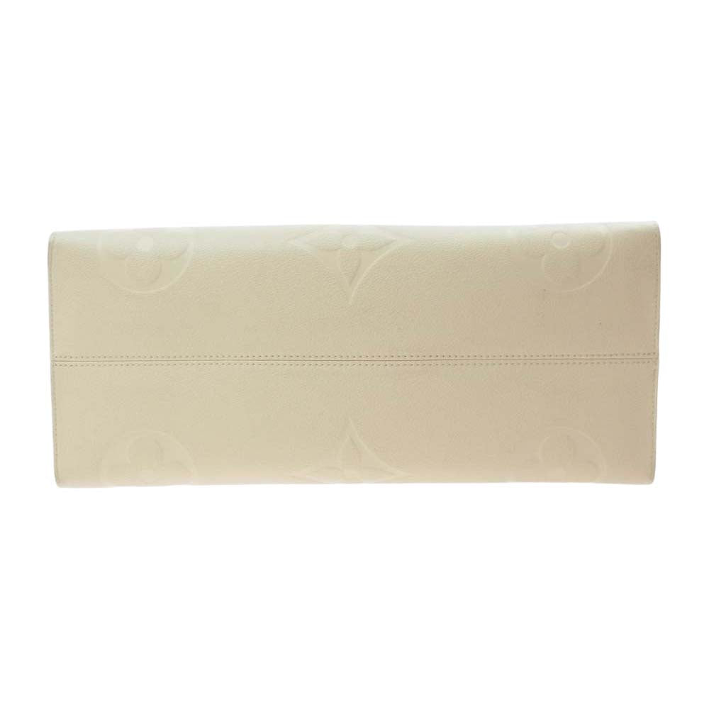 LOUIS VUITTON ルイ・ヴィトン M45081 モノグラム アンプラント オンザゴー GM トート バッグ ベージュ系【中古】