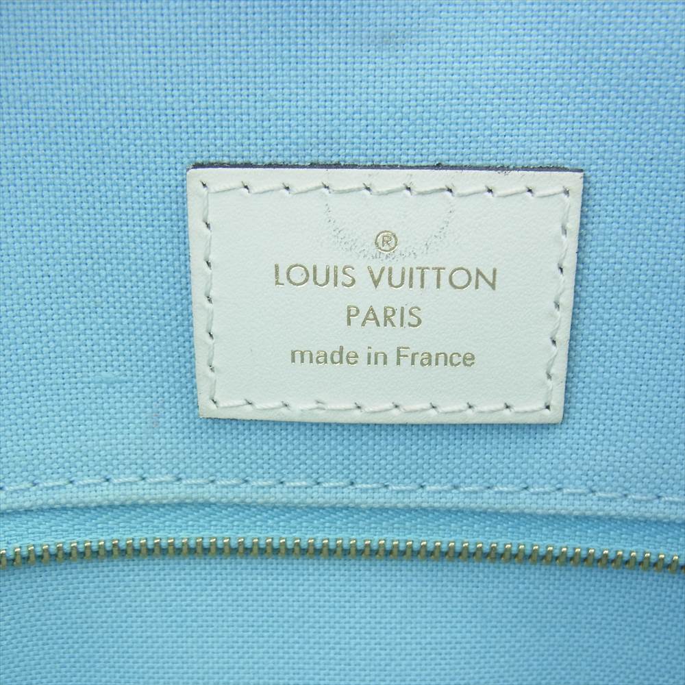 LOUIS VUITTON ルイ・ヴィトン M44720 モノグラム ジャイアント オンザゴー GM 沖縄限定 トートバッグ ブルー系 ライトブルー系 マルチカラー系【中古】