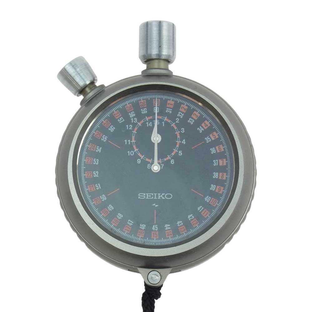 SEIKO セイコー 88-5080 アナログ ストップウォッチ シルバー系【中古】