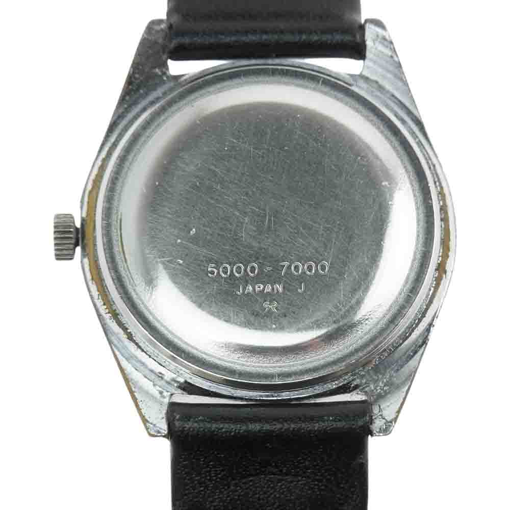 SEIKO セイコー 5000-7000 ディスニータイム ミッキーマウス 70s アンティーク 手巻き 腕時計 ウォッチ ブラック系 シルバー系【中古】