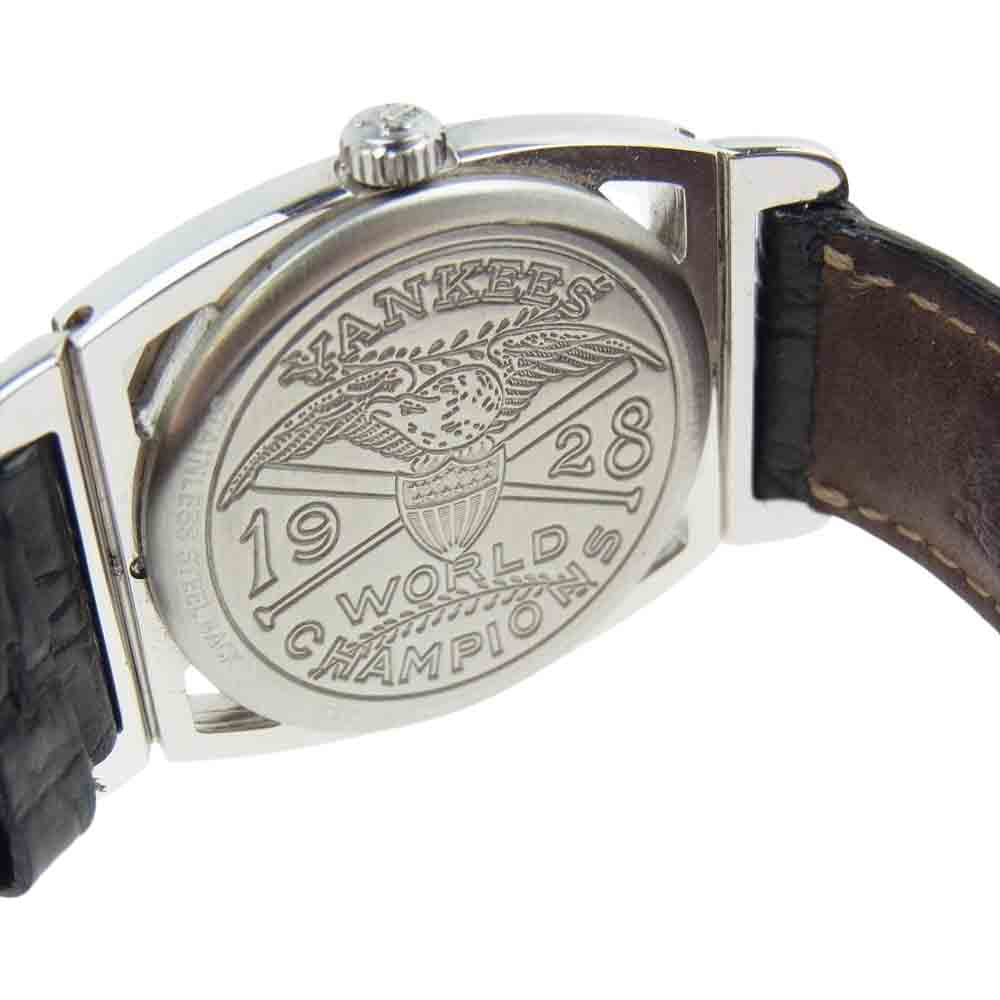 HAMILTON ハミルトン 6221 PIPING ROCK YANKEES WORLD CHAMPIONS 1928 パイピングロック ヤンキース 復刻モデル 手巻き 腕時計 ウォッチ  ブラック系【中古】