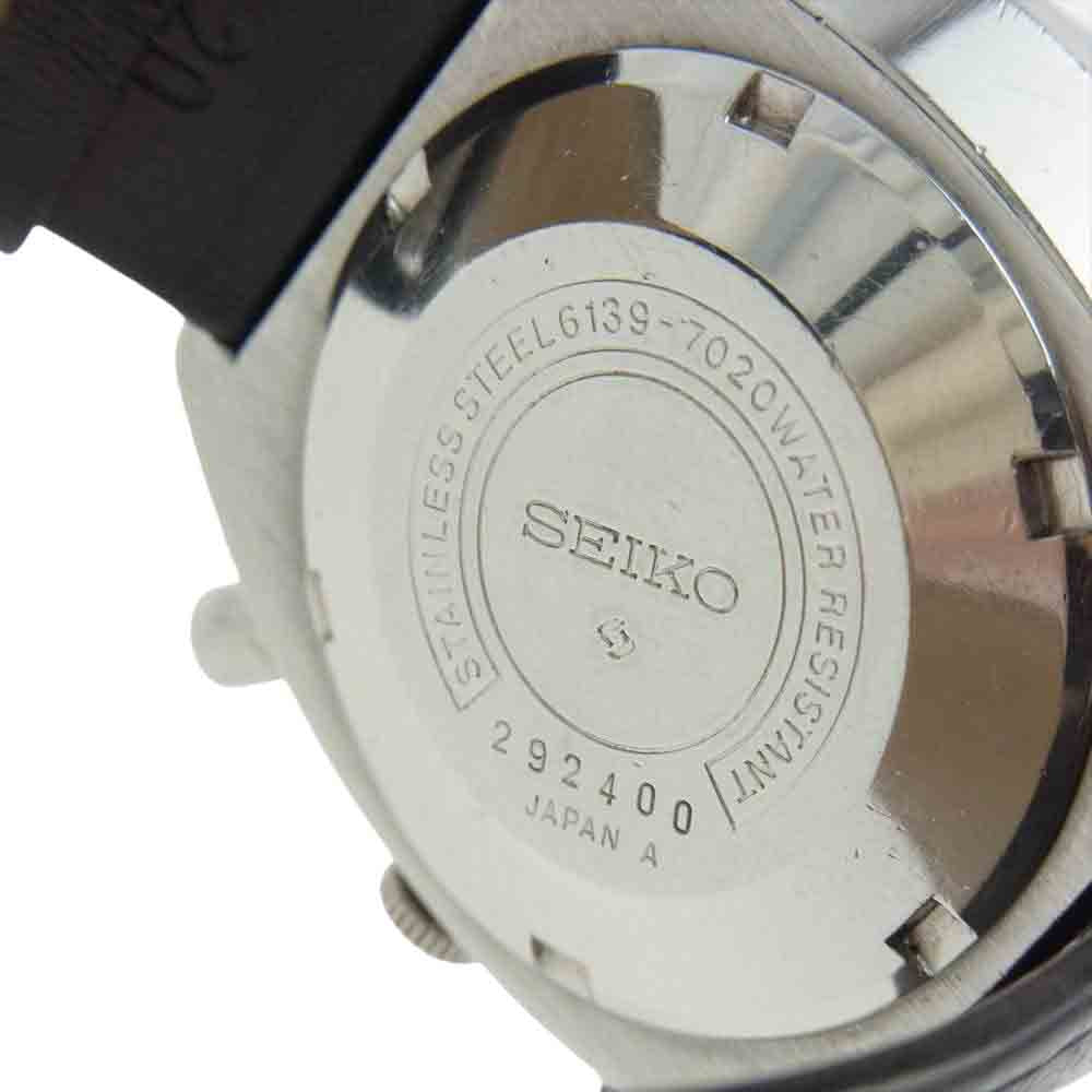 SEIKO セイコー 6139-7020 5 Sports SpeedTimer ファイブスポーツ スピードタイマー 自動巻き 腕時計 ウォッチ ブラック系【中古】