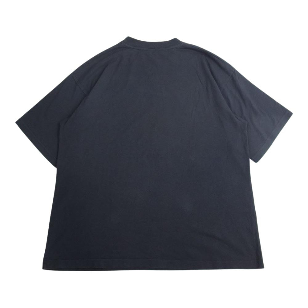 BALENCIAGA バレンシアガ 18SS 541853 TCV41 ロゴ刺繍 オーバーサイズ 半袖Tシャツ グレー系 S【中古】