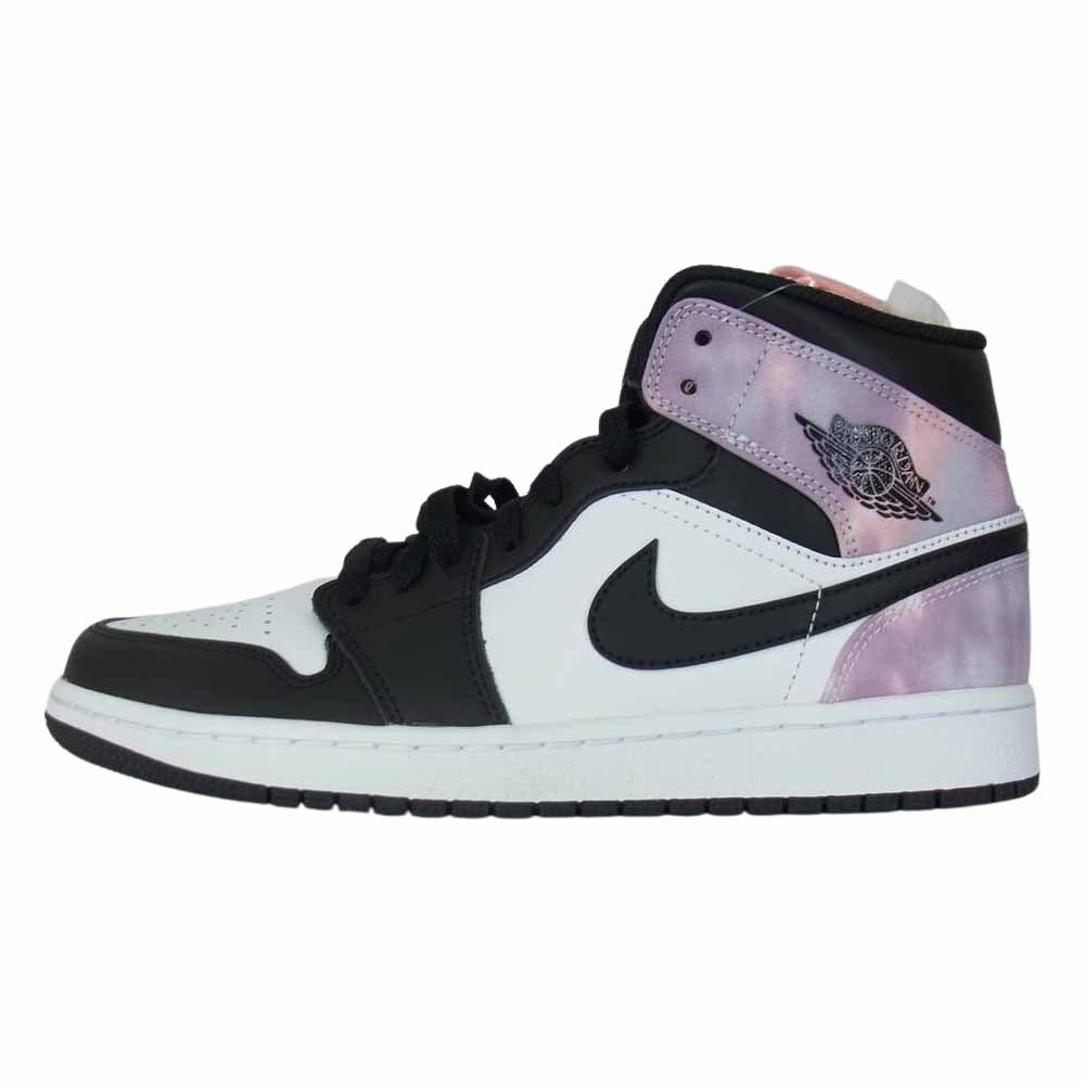 NIKE ナイキ DM1200-001 AIR JORDAN 1 MID SE Zen Master エアジョーダンワン ミッド ゼンマスター タイダイ ブラック系 ホワイト系 26.5cm【新古品】【未使用】【中古】