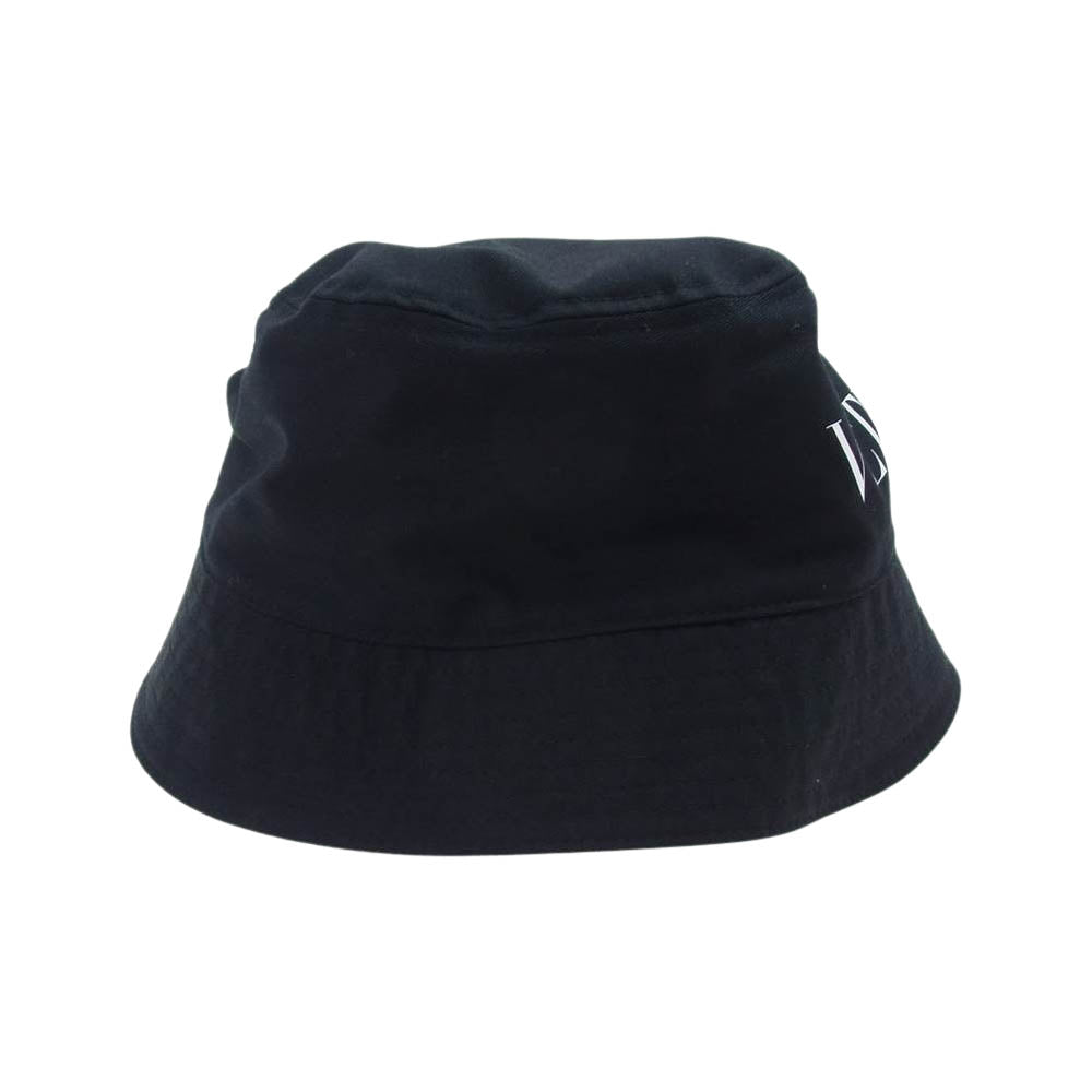 VALENTINO ヴァレンティノ 21AW WY2HGA11UXI VLTN ロゴプリント バケットハット ブラック系【中古】