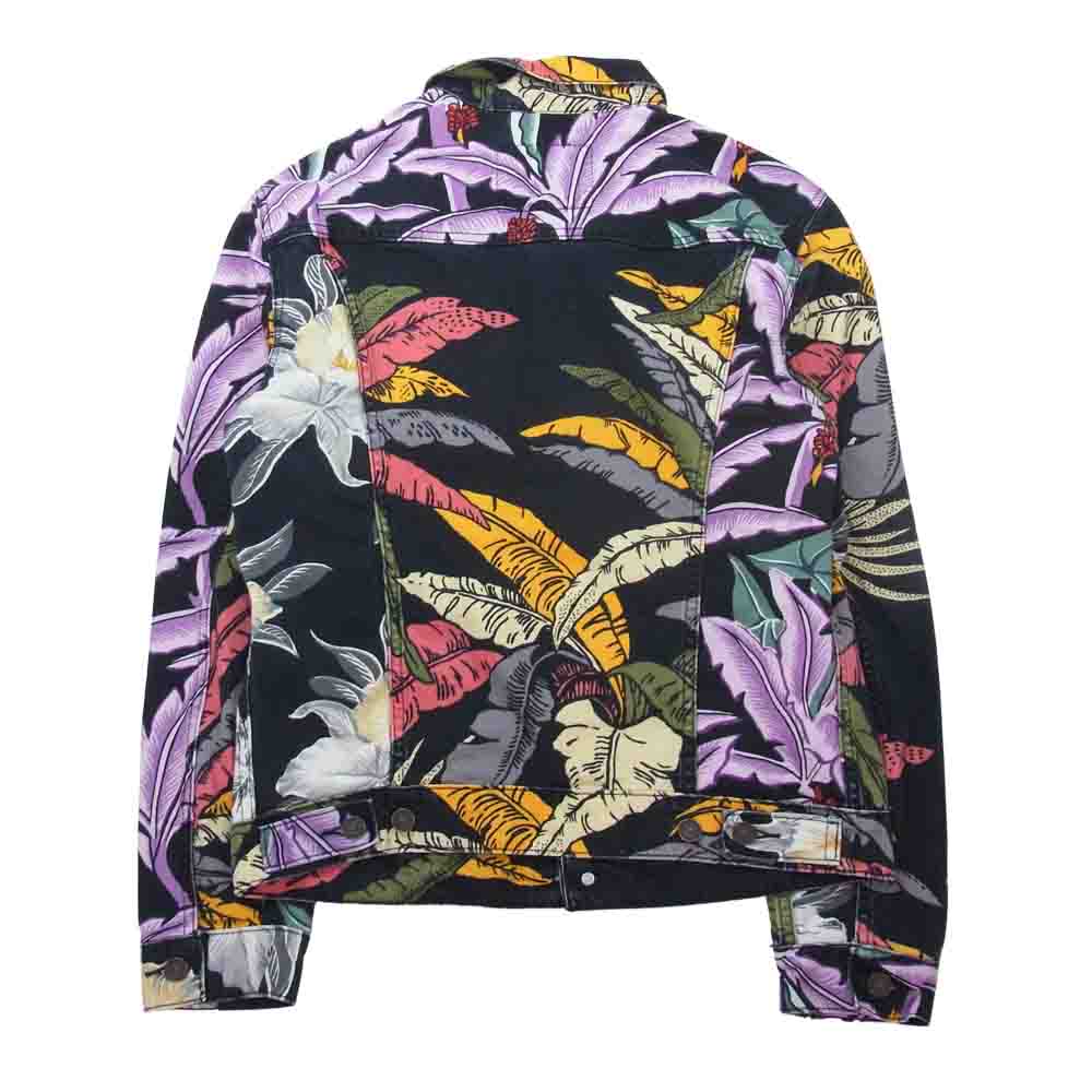 Levi's リーバイス パームツリー柄 デニム ジャケット マルチカラー系 M【中古】