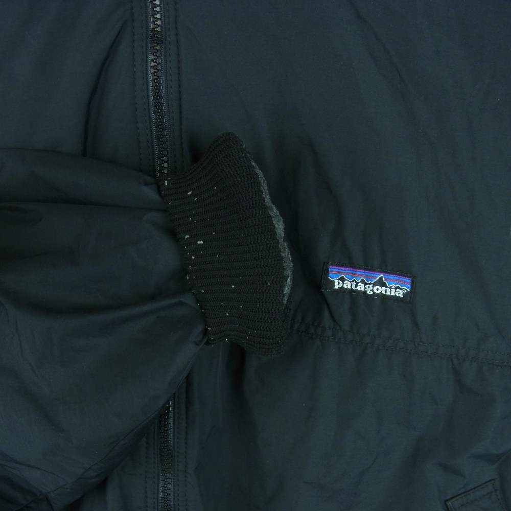 patagonia パタゴニア 28132 SHELLED SYNCHILLA JACKET シェルド シンチラ ナイロン フリース ジャケット ブラック系 L【中古】