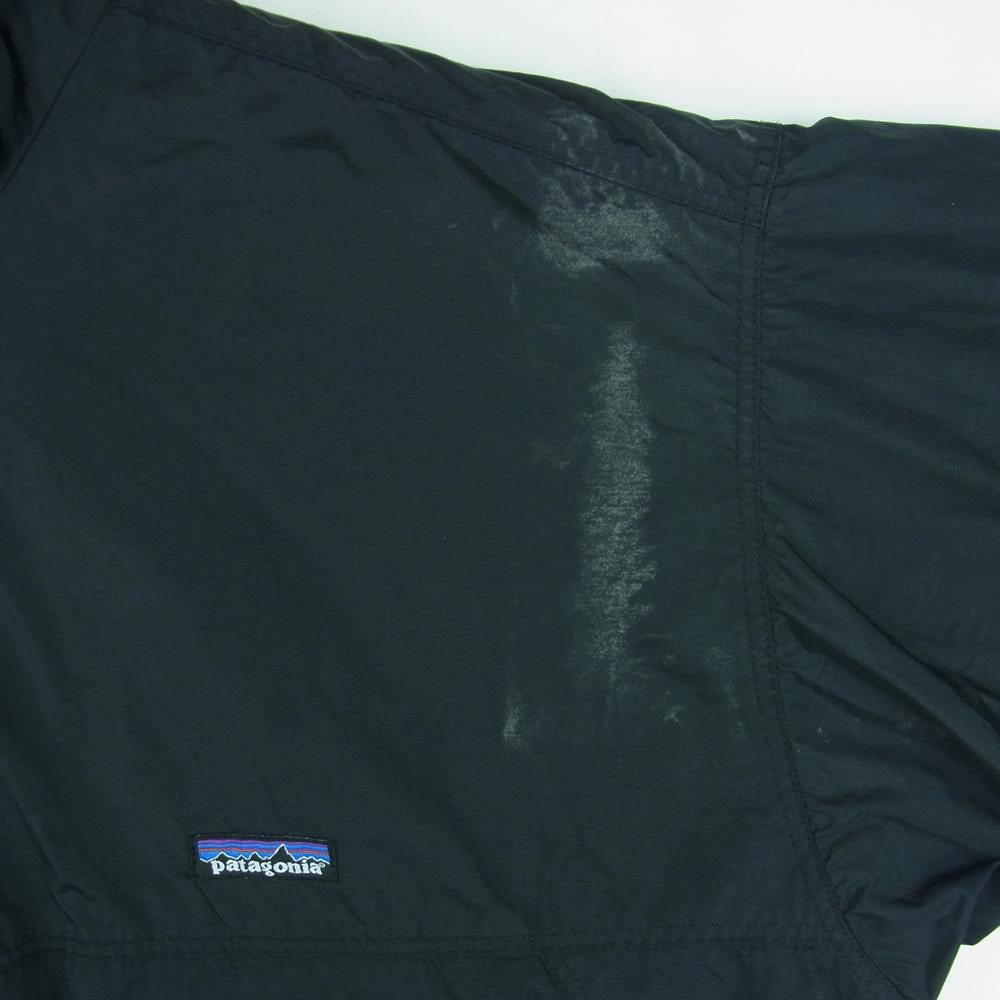 patagonia パタゴニア 28132 SHELLED SYNCHILLA JACKET シェルド シンチラ ナイロン フリース ジャケット ブラック系 L【中古】