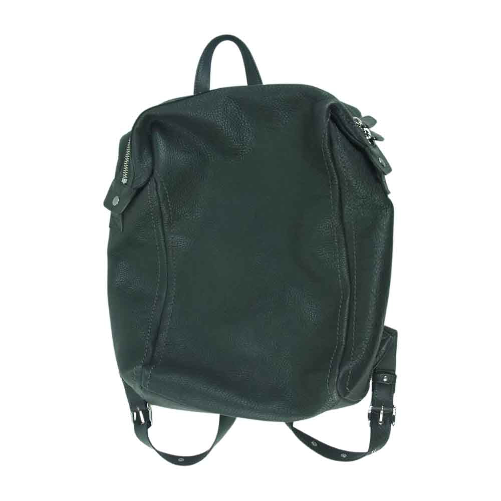 土屋鞄製造所 トーンオイルヌメ ソフトミディアム バックパック リュック チムニーグレー【中古】