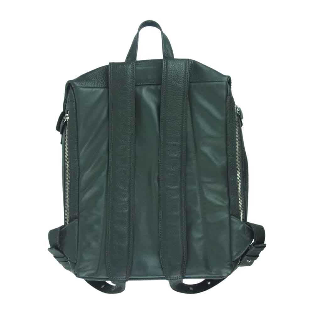 土屋鞄製造所 トーンオイルヌメ ソフトミディアム バックパック リュック チムニーグレー【中古】