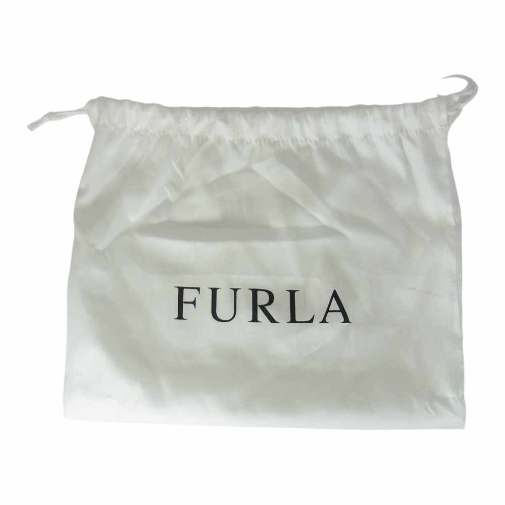 Furla フルラ LIKE MINI CROSSBODY ライク ミニ クロス ボディ ショルダー バッグ ベージュ系 ブルー系【中古】