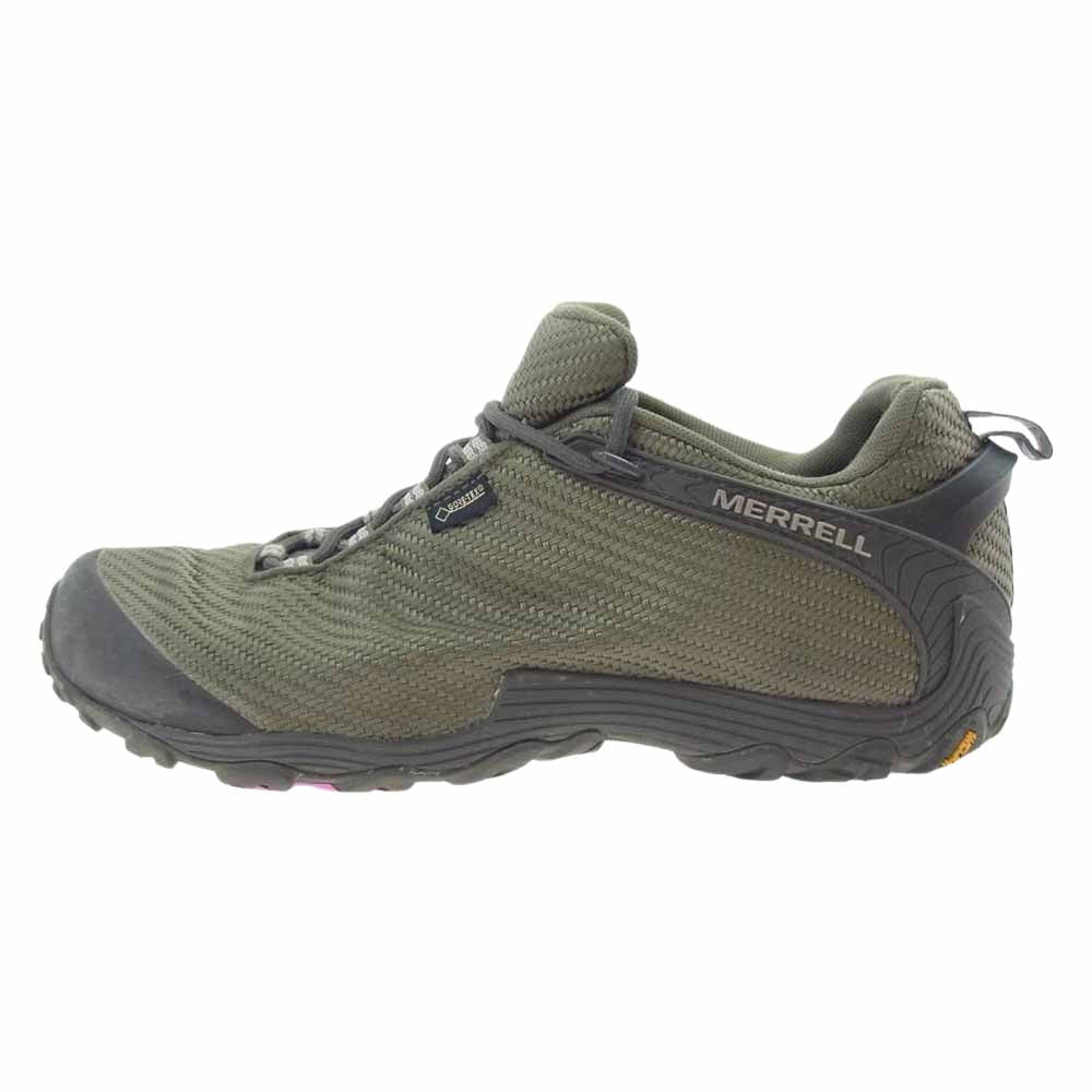 MERRELL メレル J31133 CHAMELEON 7 カメレオン トレッキング シューズ カーキ系 27.5cm【中古】